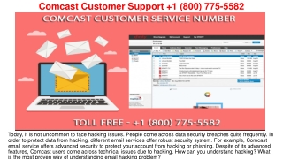 comcast customer support 1 800 775 5582