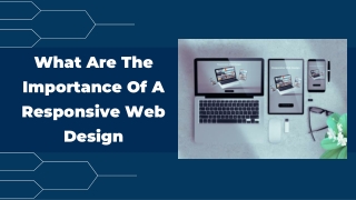 What Are The Importance Of A Responsive Web Design