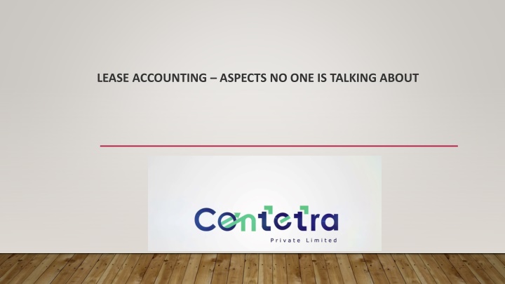 lease accounting aspects no one is talking about