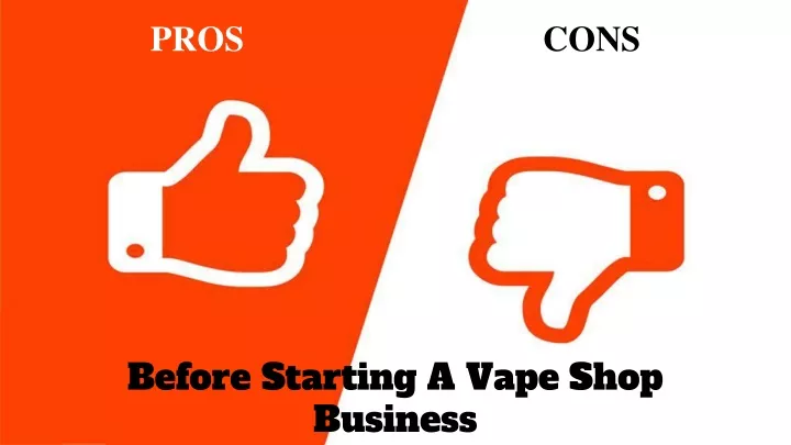 before starting a vape shop business