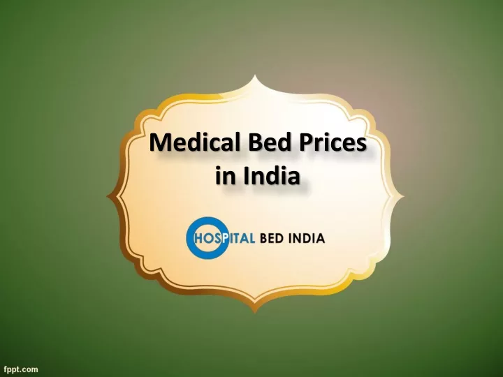 medical bed prices in india