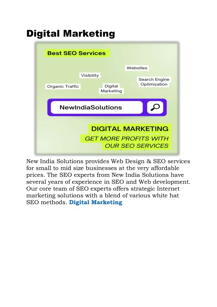 digital marketing