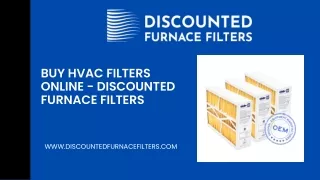 Buy HVAC filters online - Discounted Furnace Filters