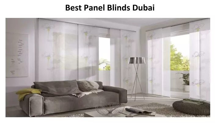 best panel blinds dubai
