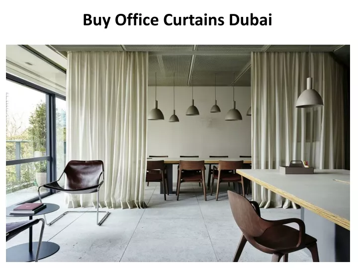 buy office curtains dubai