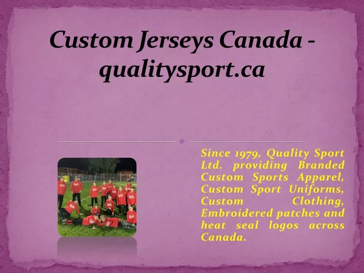 custom jerseys canada qualitysport ca