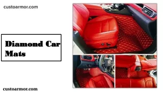 Diamond Car Mats