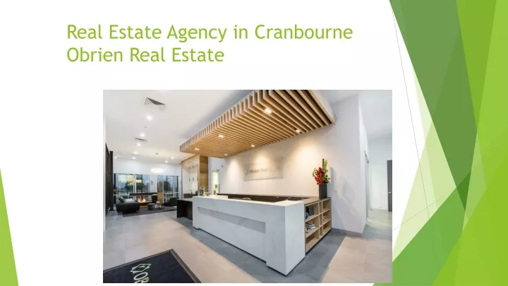 real estate agency in cranbourne obrien real estate