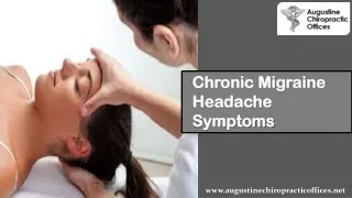 Chronic Migraine Headache Symptoms