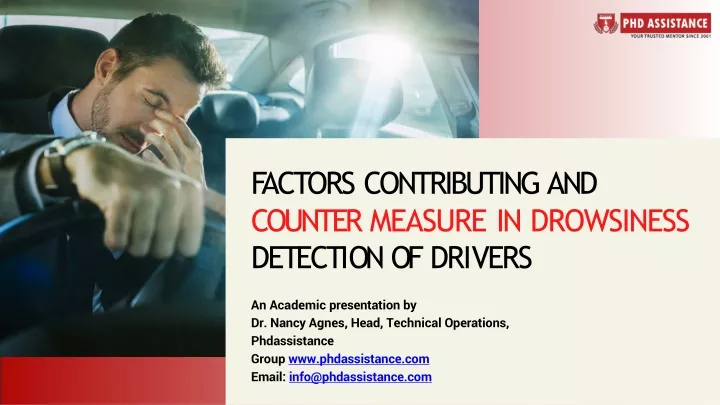 factors contributing and counter measure