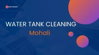 water tank cleaning services in Mohali