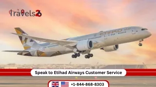 Speak to Etihad Airways Customer Service