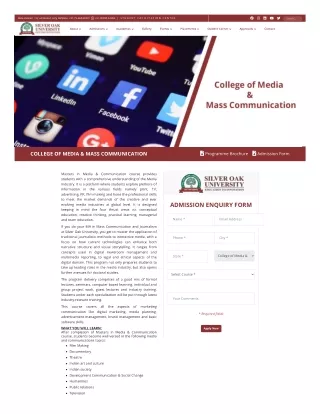 8 - College of Media & Mass Communication