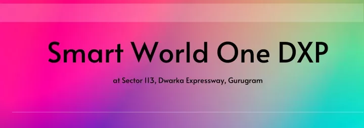 smart world one dxp