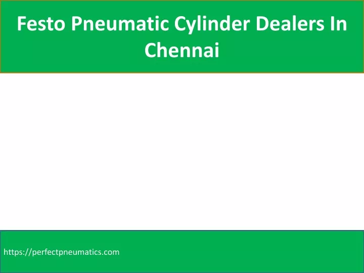 festo pneumatic cylinder dealers in chennai