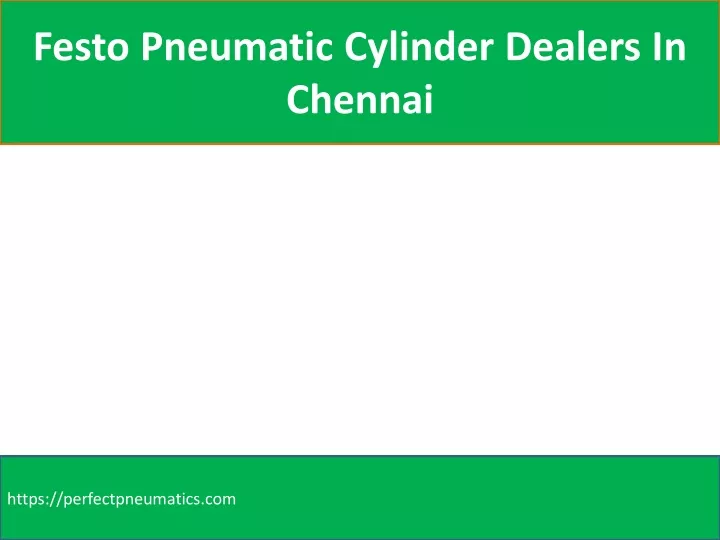 festo pneumatic cylinder dealers in chennai