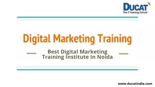 Best Digital Marketing Training Institute In Noida