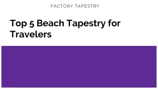 Top 5 Beach Tapestry for Travelers (1)