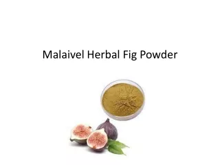 malaivel herbal fig powder