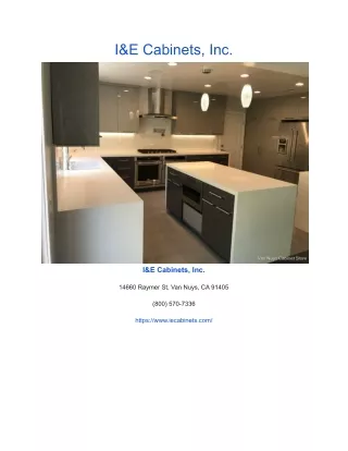 i e cabinets inc