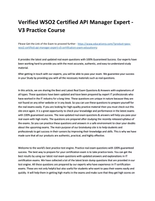 verified wso2 certified api manager expert