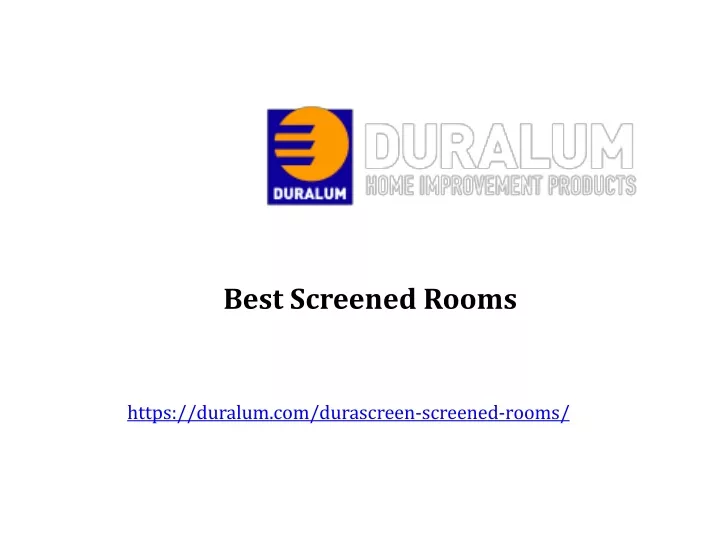 best screened rooms