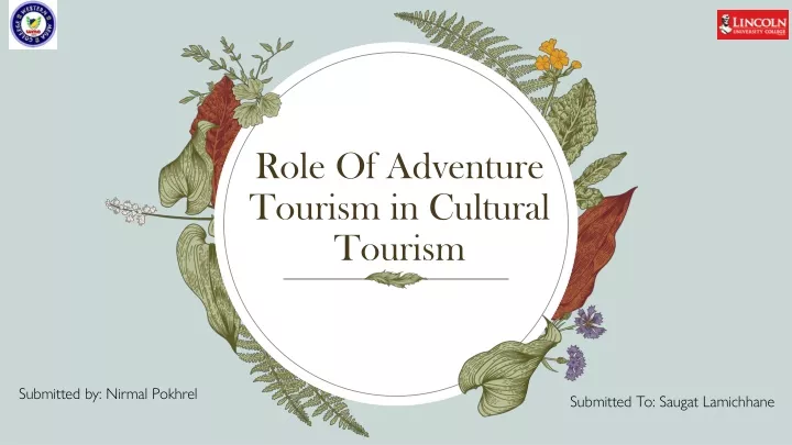 role of adventure tourism in cultural tourism