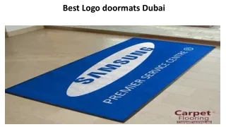 Best Logo doormats Dubai
