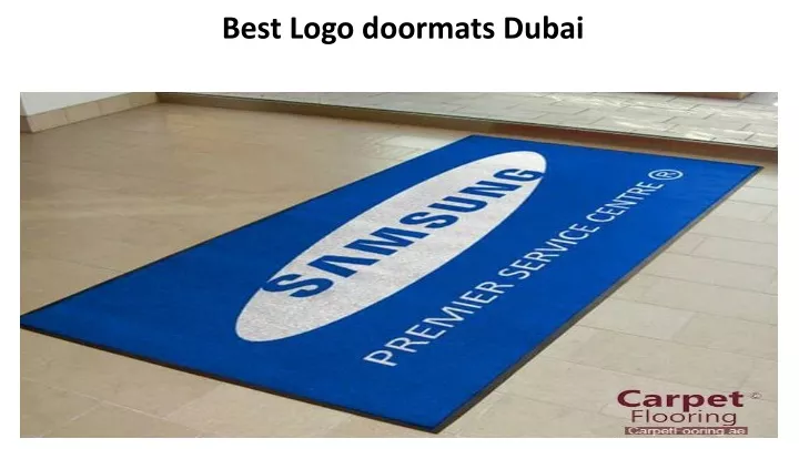 best logo doormats dubai