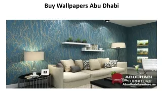 Buy Wallpapers Abu Dhabi