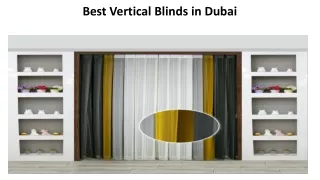 Best Vertical Blinds in Dubai