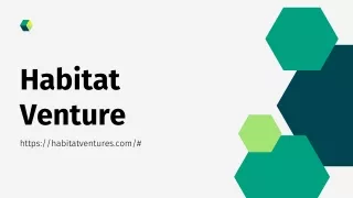 Habitat Venture PDF