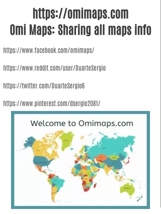 https://omimaps.com - Omi Maps: Sharing all maps info