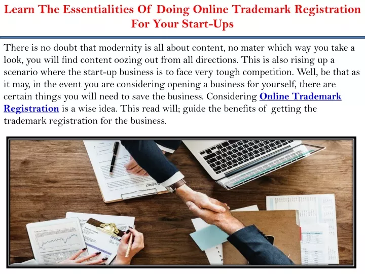 learn the essentialities of doing online