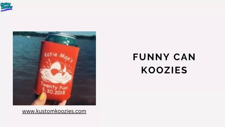 funny can koozies