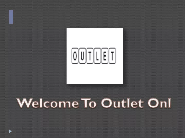 welcome to outlet onl