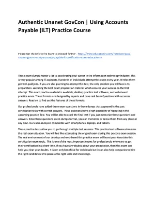 authentic unanet govcon using accounts payable