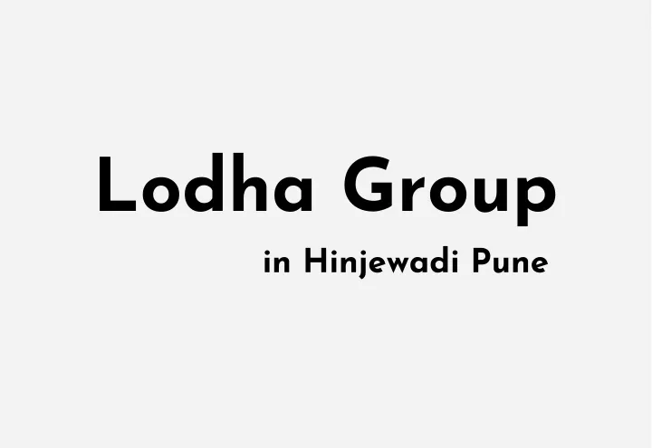 lodha group