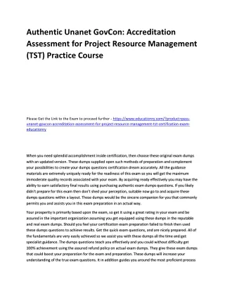 authentic unanet govcon accreditation assessment