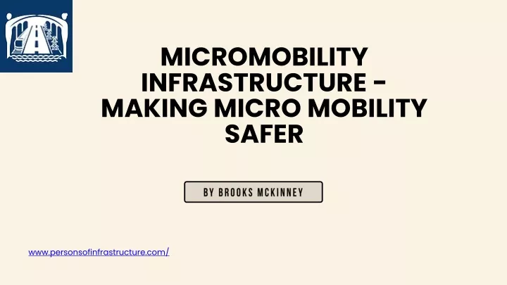 micromobility infrastructure making micro