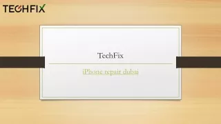 Iphone Repair Dubai | Techfix.ae