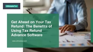 Tax Refund Advance Software
