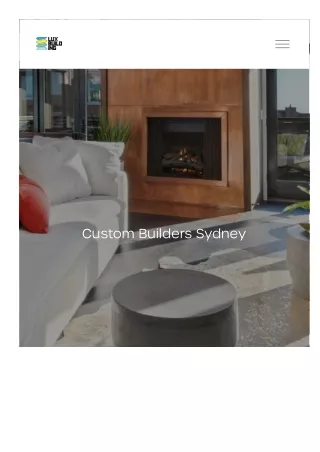 Custom Builders Sydney