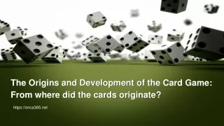 the origins and development of the card game from where did the cards originate