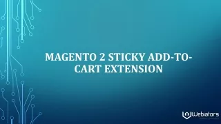 magento 2 sticky add to cart extension