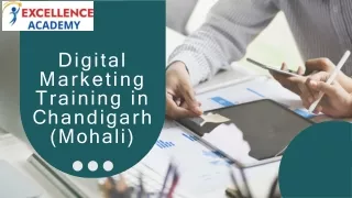 Digital Marketing Training in Chandigarh(Mohali)