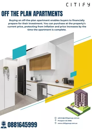 Off The Plan Apartments