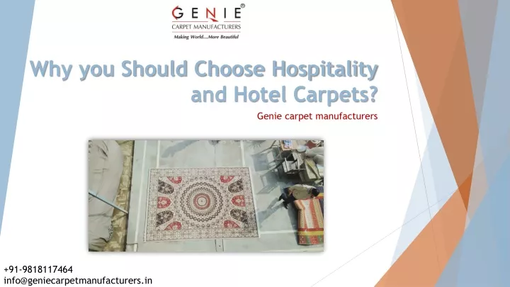 why you should choose hospitality and hotel carpets