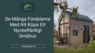 Attefallshus Nyckelfärdigt