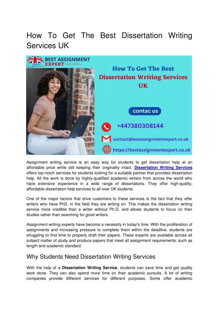 Ppt How To Get The Best Dissertation Writing Services Uk Powerpoint Presentation Id11879391 8806